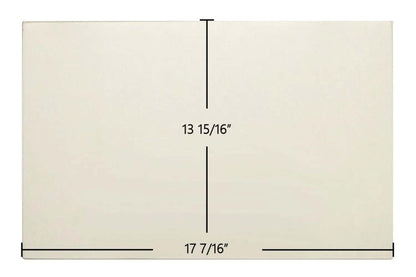 Ceramic Replacement Glass for Saey Scope Ceramic Glass Panel | 17 7/16" x 13 15/16" | Part #8770001100 - 17 7/16" x 13 15/16"