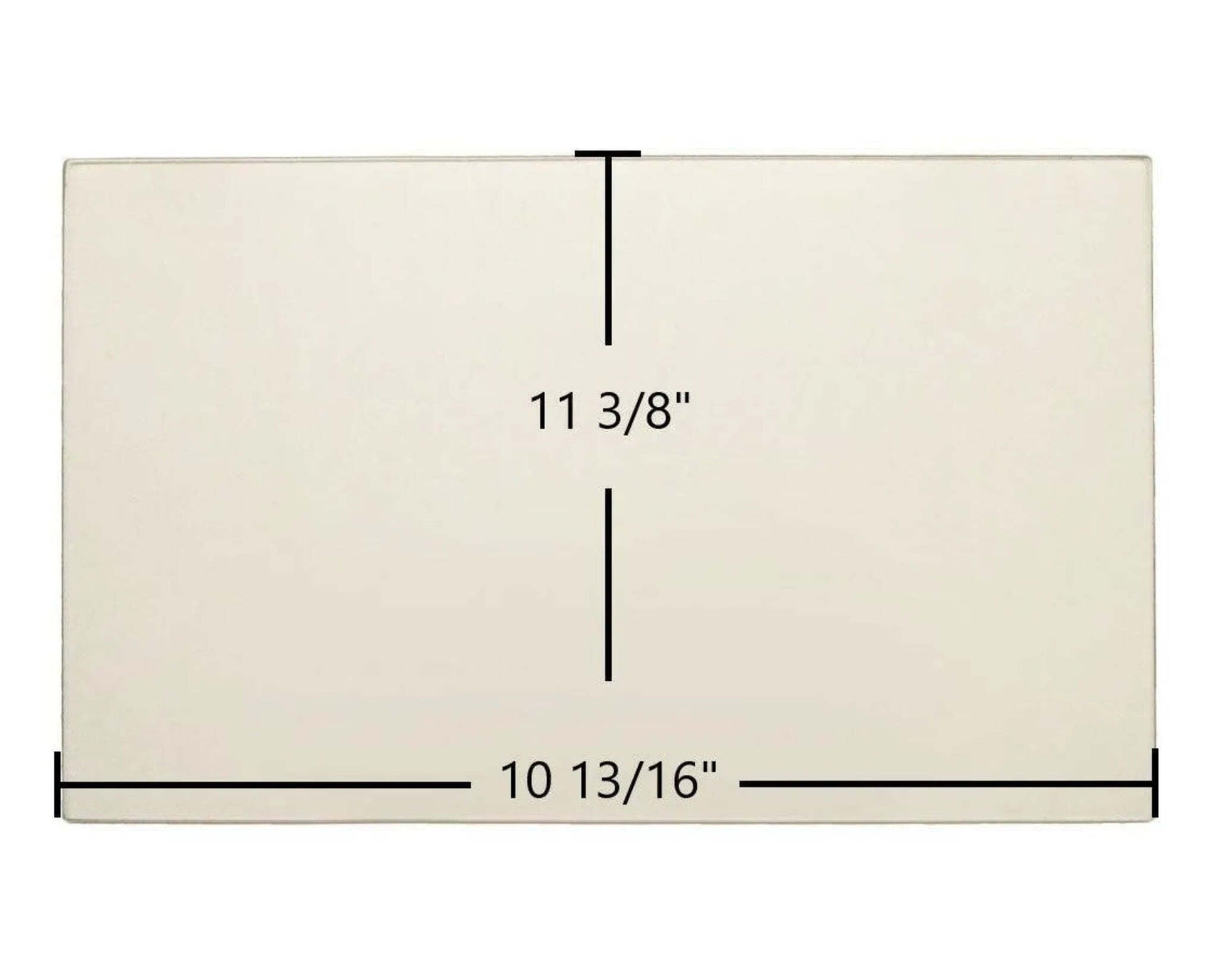 Ceramic Replacement Glass for Scan Andersen 4-2 /4-5 Ceramic Glass Panel | 10 13/16" x 11 3/8" - 10 13/16" x 11 3/8"