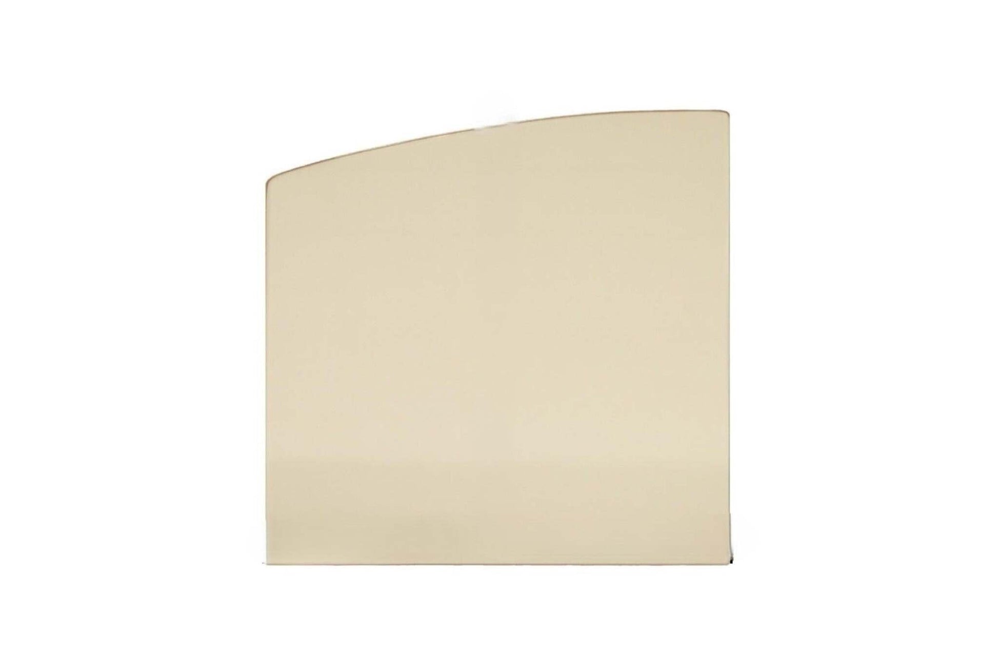 Ceramic Replacement Glass for Security BIS Tradition / Astria Montecito Estate / Superior WCT6940WS Double Door Glass Replacement - 15" x 16 1/2" Archtop
