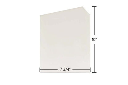 Ceramic Replacement Glass for Sierra 4500 & 5200 Ceramic Glass Panel | 7 3/4" x 10" | Part #7G0222 - 7 3/4" x 10"
