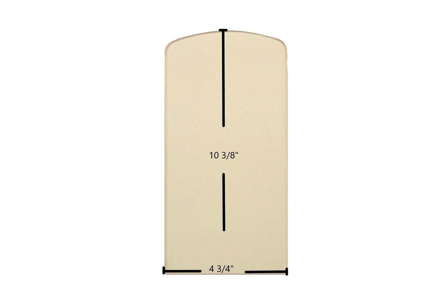 Ceramic Replacement Glass for Sierra 4700/Ambassador 4700 TEC Side Ceramic Glass | 4 3/4" x 10 3/8" | Part #7G7000 - 4 3/4" x 10 3/8"