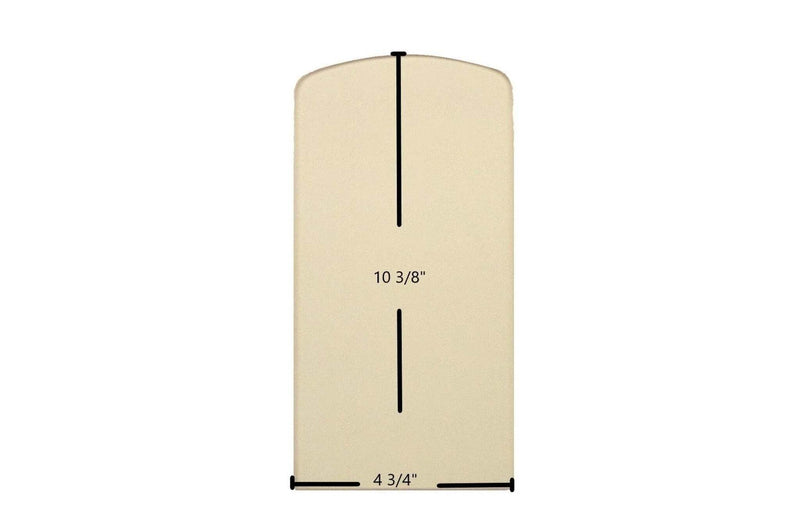 Ceramic Replacement Glass for Sierra 4700/Ambassador 4700 TEC Side Ceramic Glass | 4 3/4" x 10 3/8" | Part #7G7000 - 4 3/4" x 10 3/8"