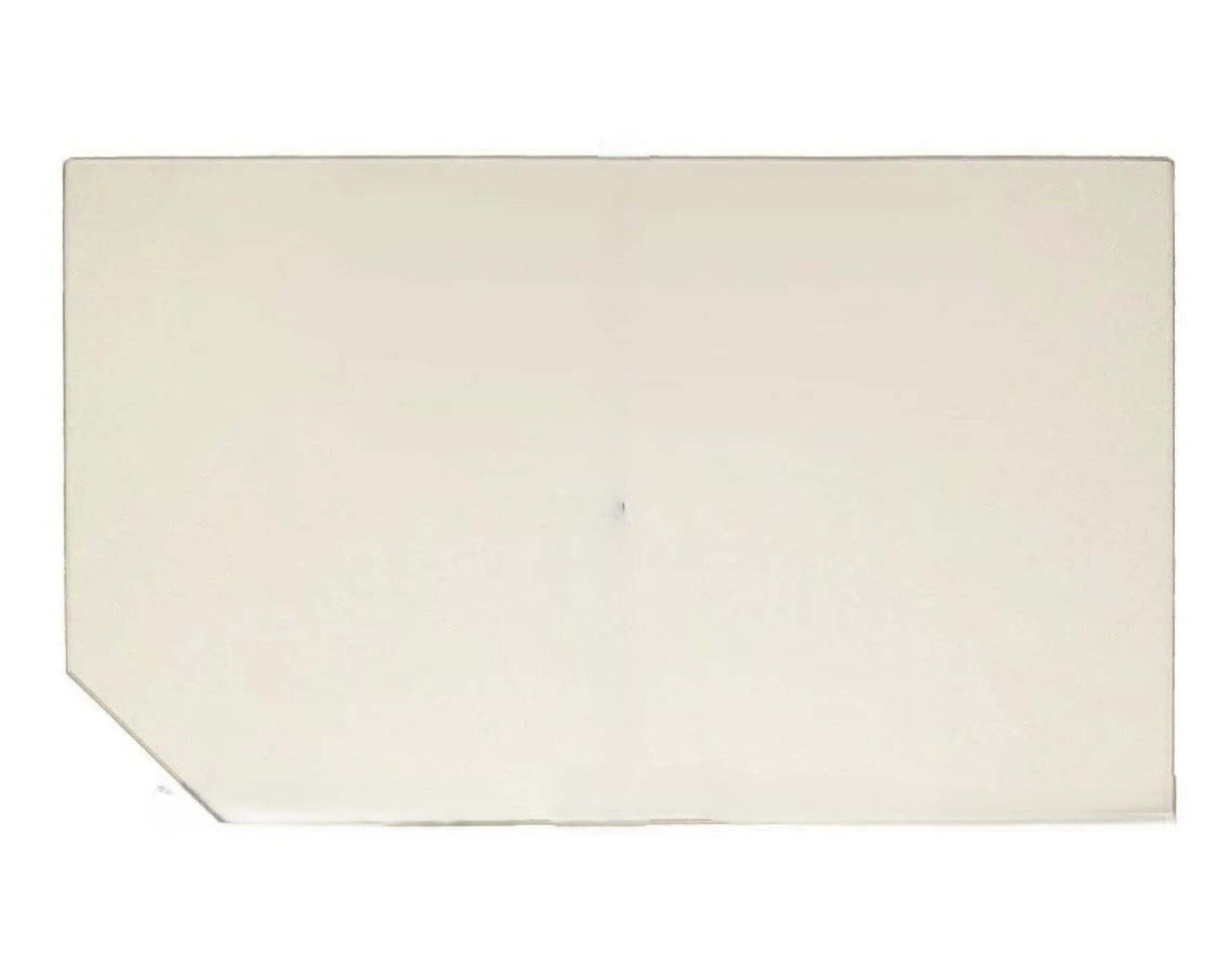 Ceramic Replacement Glass for Silent Flame Ceramic Glass Panel | 17 3/4" x 11 1/4" - 17 3/4" x 11 1/4"