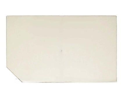 Ceramic Replacement Glass for Silent Flame Ceramic Glass Panel | 17 3/4" x 11 1/4" - 17 3/4" x 11 1/4"
