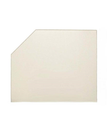Ceramic Replacement Glass for Squire 23 Fireview Ceramic Glass Panel | 7 5/16" x 7 5/8" - 7 5/16" x 7 5/8"