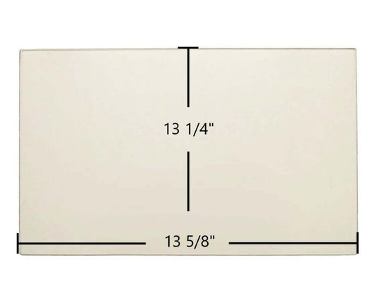 Ceramic Replacement Glass for St. Croix Element P Sensor Ceramic Glass Panel | 13 5/8" x 13 1/4" | Part #80P30810-R - 13 5/8" x 13 1/4"