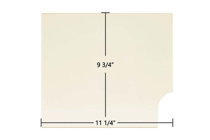 Ceramic Replacement Glass for Tolotti Airtite Home Heater Ceramic Glass Panel | 11 1/4" x 9 3/4" | Part #TLTT-HM - 11 1/4" x 9 3/4"