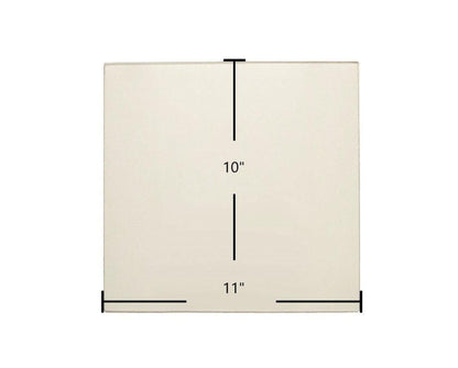 Ceramic Replacement Glass for US Stove Insert 4300 / 4301 / 4303 Ceramic Glass Panel | 11" x 10" | Part #89115 - 11" x 10"