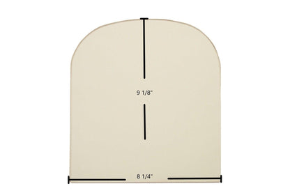 Ceramic Replacement Glass for Vermont Castings Aspen 1920 Ceramic Glass Panel | 8 1/4" x 9 1/8" | Part #3000-0362 - 8 1/4" x 9 1/8"