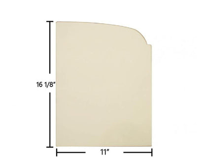 Ceramic Replacement Glass for Vermont Castings Dauntless 1240 Ceramic Glass Panel | 11" x 16 1/8" | Part #500-6084 / 500-6081 - 11" x 16 1/8"
