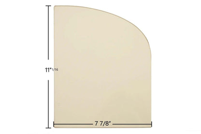 Ceramic Replacement Glass for Vermont Castings Dauntless FlexBurn Ceramic Glass Panel | 7 7/8" x 11" | Part #SRV3-40-586138 - 7 7/8" x 11"