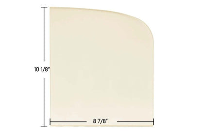 Ceramic Replacement Glass for Vermont Castings Defiant Encore Ceramic Glass Panel | 8 7/8" x 10 1/8" | Part #140-8629 / 140-8620 - 8 7/8" x 10 1/8"
