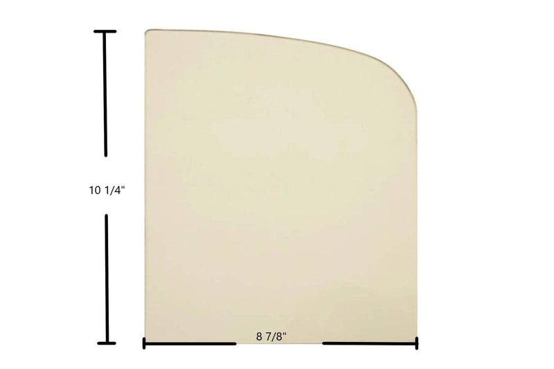 Ceramic Replacement Glass for Vermont Castings Encore Flexburn 2040 | Right Door Ceramic Glass Panel | 8 7/8" x 10 1/4" | Part #3000-5299 - 8 7/8" x 10 1/4"