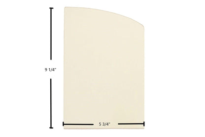 Ceramic Replacement Glass for Vermont Castings Intrepid II Ceramic Glass Panel | 5 3/4" x 9 1/4" | Left: Part #140-1156 / Right: Part #140-1157 - 5 3/4" x 9 1/4"