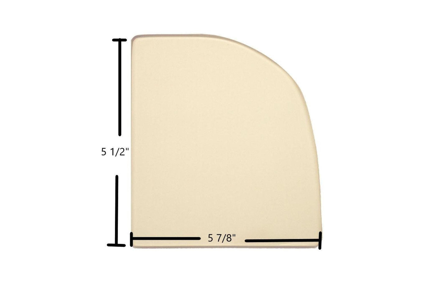 Ceramic Replacement Glass for Vermont Castings Resolute III, Intrepid I & II Ceramic Glass Panel | 5 7/8" x 5 1/2" | Part #140-1152 - 5 7/8" x 5 1/2"