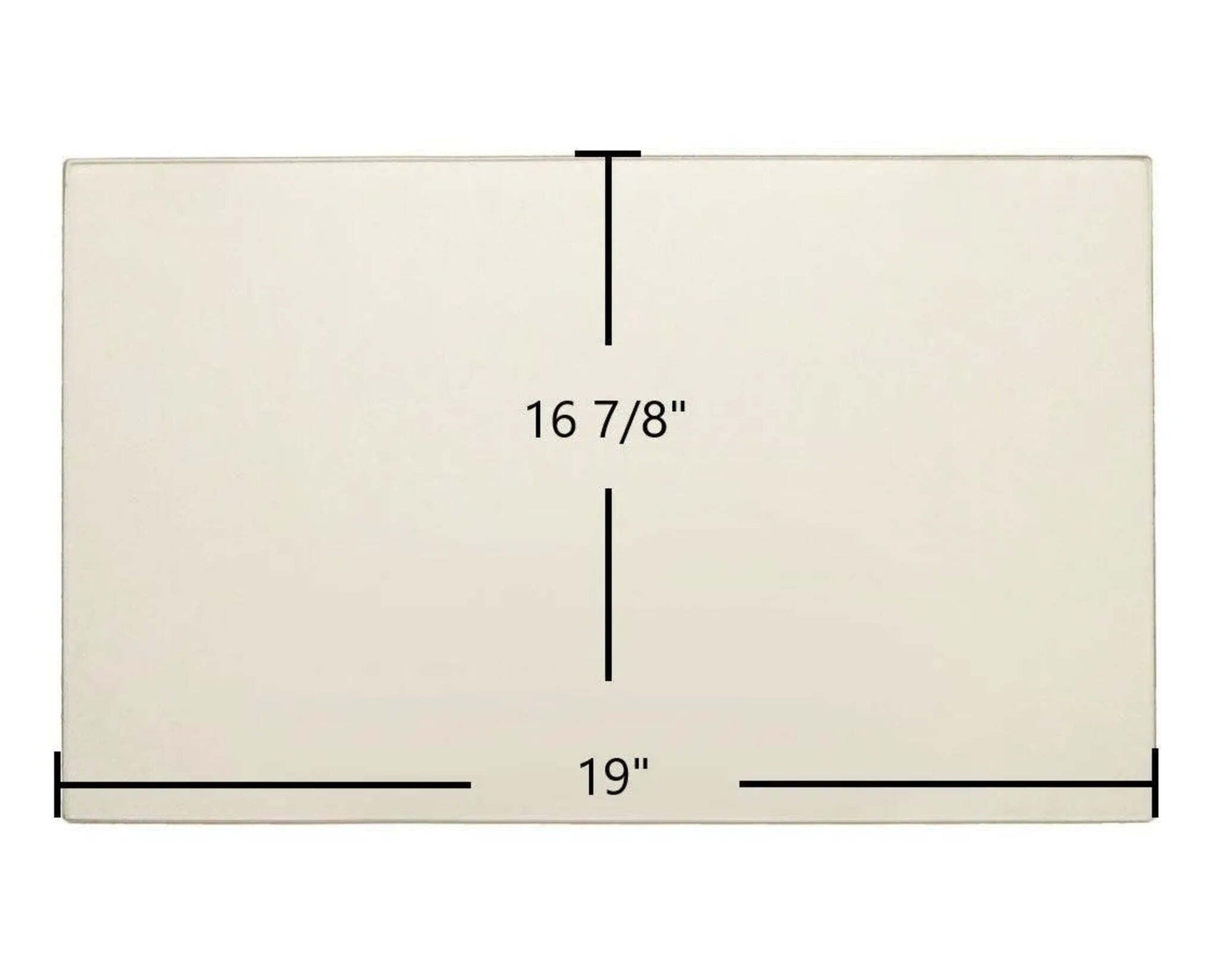 Ceramic Replacement Glass for Vermont Castings Stardance / Dutchwest 2465, 2466 Ceramic Glass Panel | 19" x 16 7/8" | Part #160-1691 - 19" x 16 7/8"