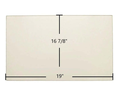 Ceramic Replacement Glass for Vermont Castings Stardance / Dutchwest 2465, 2466 Ceramic Glass Panel | 19" x 16 7/8" | Part #160-1691 - 19" x 16 7/8"
