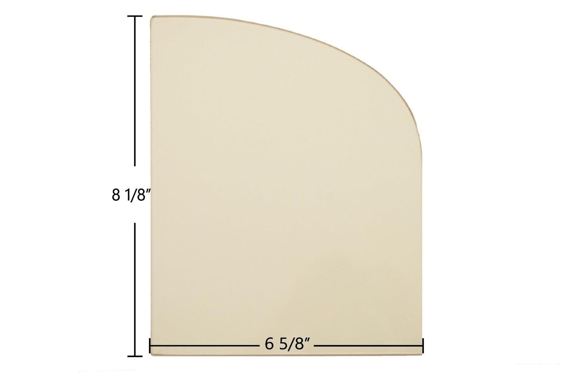 Ceramic Replacement Glass for Vermont Castings Vigilant & Coal Stove Ceramic Glass Panel | 6 5/8" x 8 1/8" | Part #140-1119 - 6 5/8" x 8 1/8"