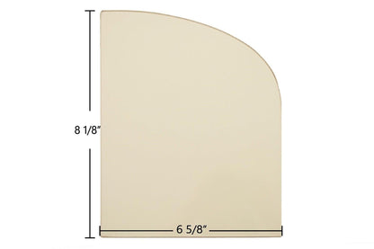 Ceramic Replacement Glass for Vermont Castings Vigilant & Coal Stove Ceramic Glass Panel | 6 5/8" x 8 1/8" | Part #140-1119 - 6 5/8" x 8 1/8"