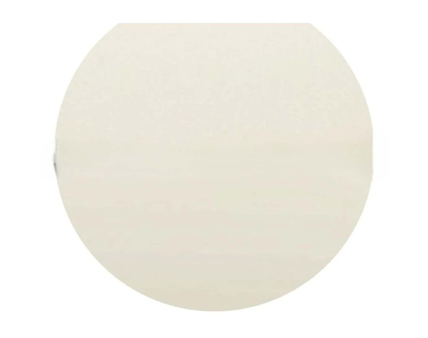 Ceramic Replacement Glass for Vermont Iron The Elm Round Ceramic Glass Panel | 9 3/4" Diameter | Part #219 Round