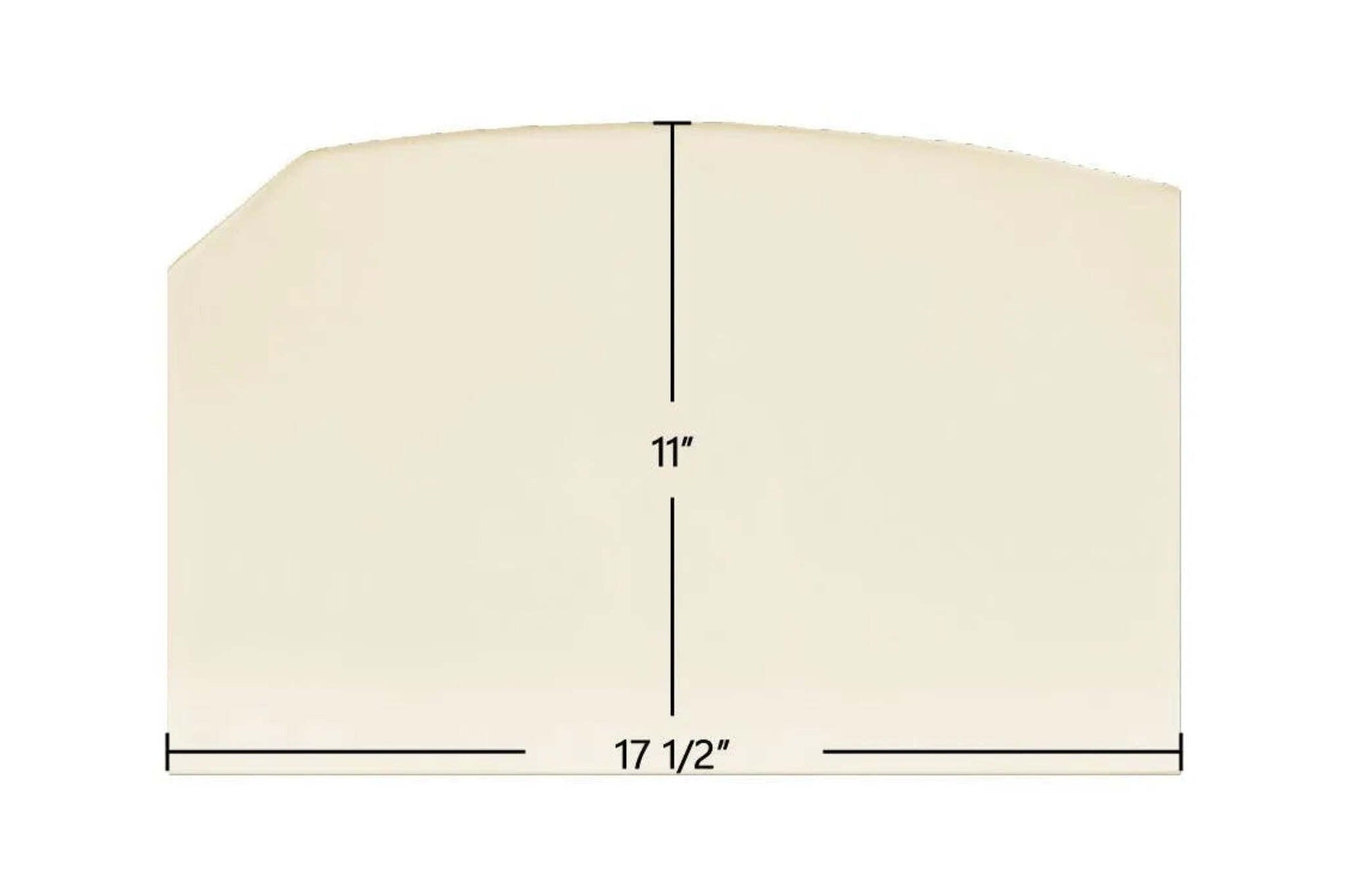 Ceramic Replacement Glass for Xtec Stove Glass Panel (17 1/2" x 11") | High-Temp Ceramic Replacement | USA-Made Wood Stove Glass - 17 1/2" x 11"
